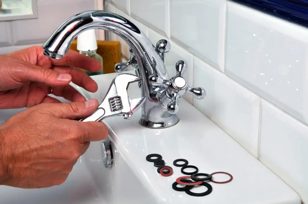 Bathroom faucet repair and fixture replacement by Winder Plumbing Pros