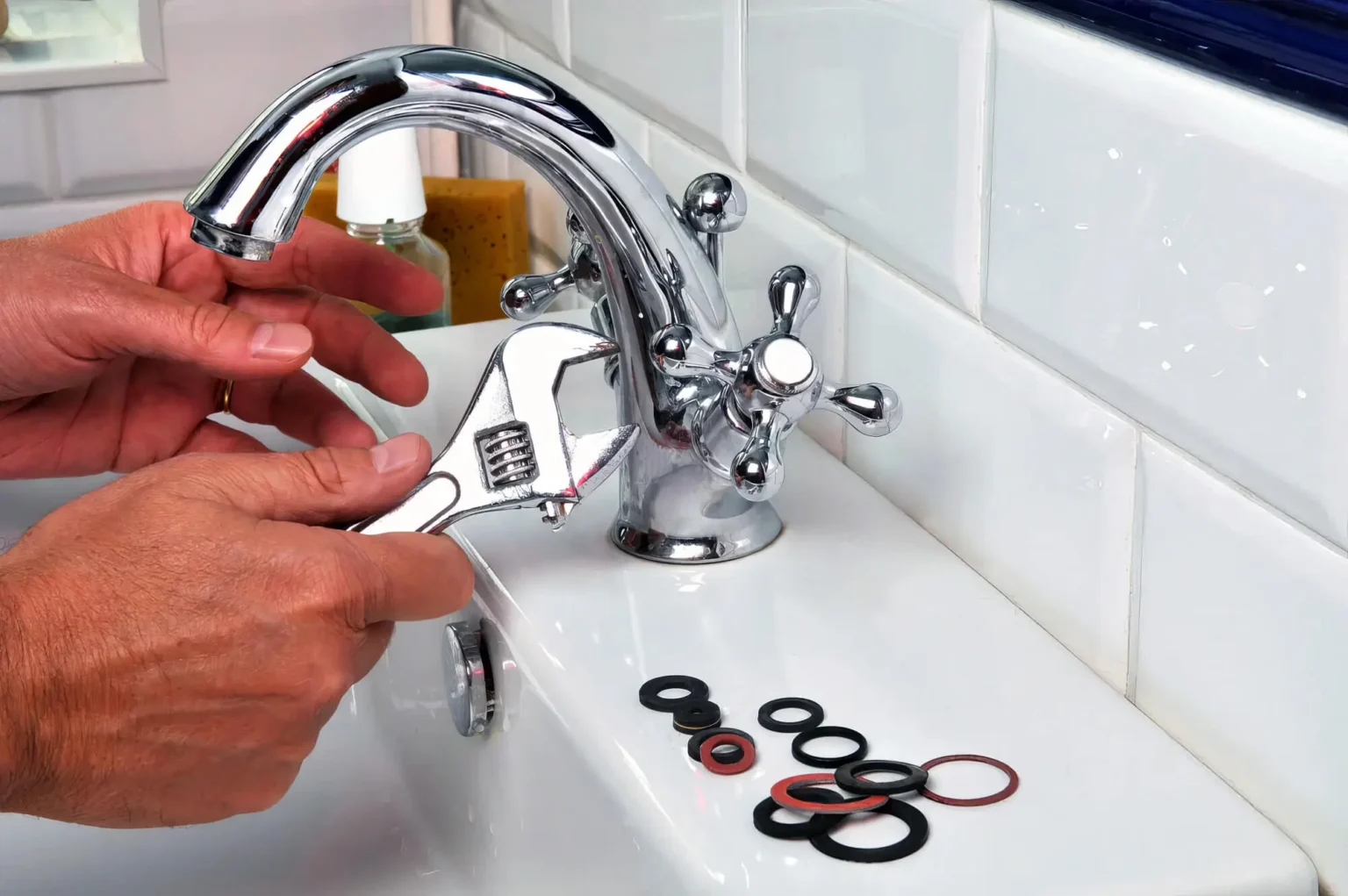 Bathroom faucet repair and fixture replacement in Winder, Georgia