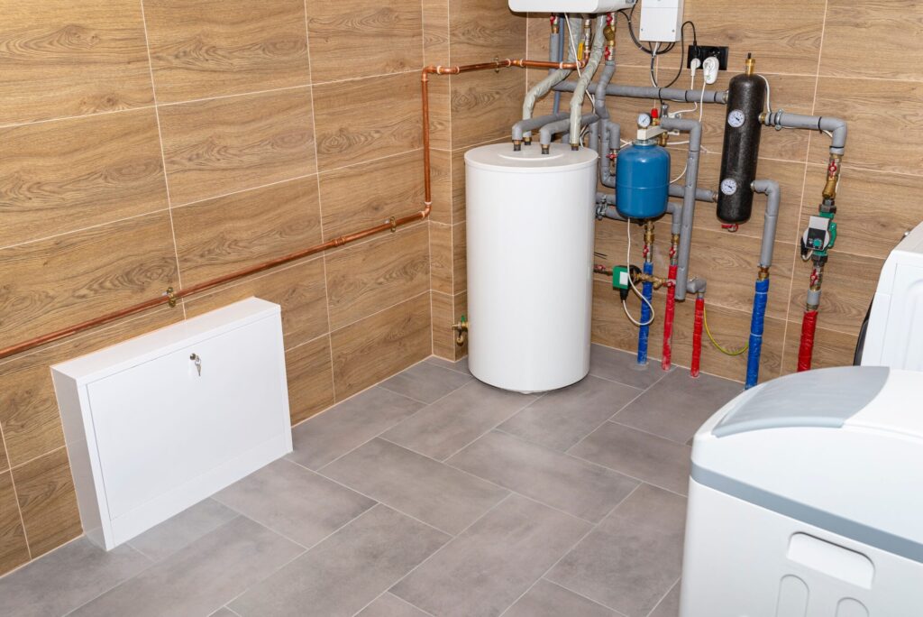 Residential water heater and plumbing system installed in Winder